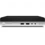 T1A HP ProDesk 400 G4 Reacondicionado Intel® Core™ i5 i5-8400T 8 GB DDR4-SDRAM 256 GB SSD Windows 10 Pro Mini PC negro, plateado
