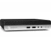 T1A HP ProDesk 400 G4 Reacondicionado Intel® Core™ i5 i5-8400T 8 GB DDR4-SDRAM 256 GB SSD Windows 10 Pro Mini PC negro, plateado