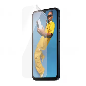 PanzerGlass ® ECO MATRIX Protector de pantalla con D3O® Samsung Galaxy A15 | A15 5G | Ajuste ultra ancho con AlignerKit
