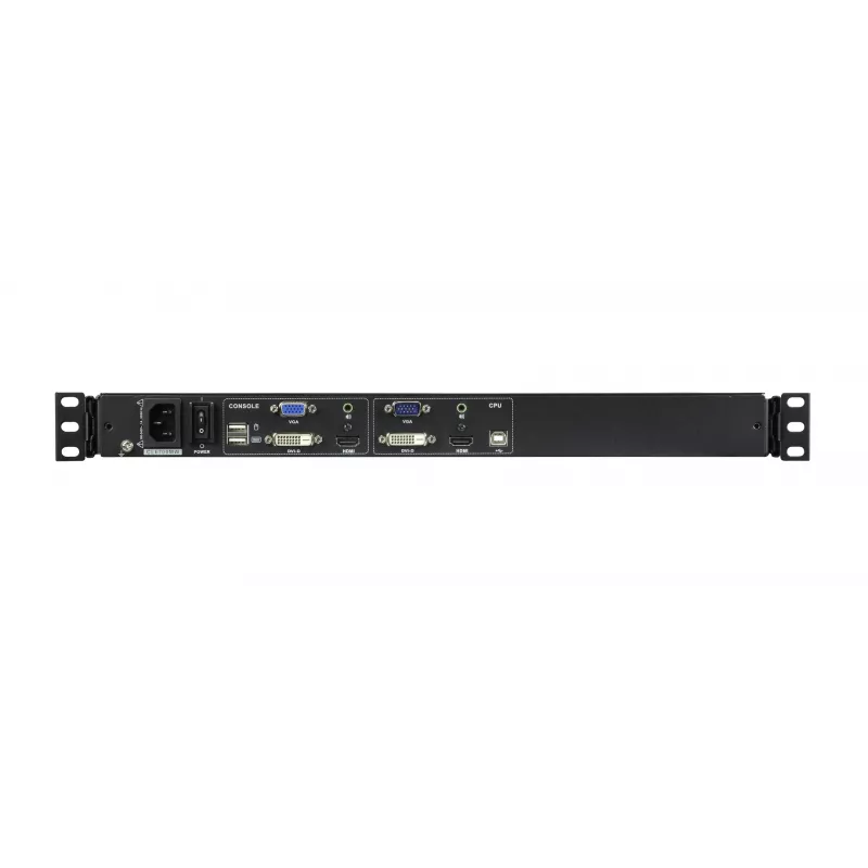 ATEN CL6700MW-ATA-2XK06SG Consola de rack 43,9 cm (17,3 pulgadas) negra 1U
