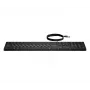 Teclado HP Wired Desktop 320K tamaño completo USB membrana Negro