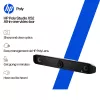HP Poly Studio X52 barra de vídeo todo en uno, sistema de videoconferencia en grupo, 4K Ultra HD, 30 fps, 95°, 5x, Android