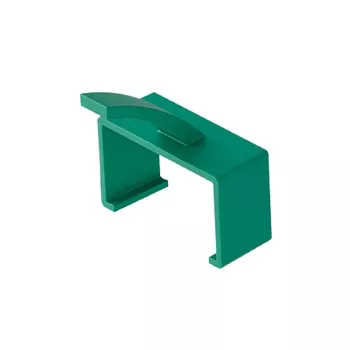 Clips Lanview para serie Slim & Bendable 20 uds. verde plástico 150 mm 20 uds.