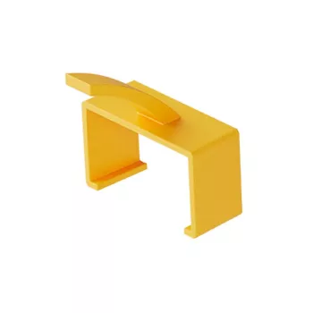 Clips Lanview para serie Slim & Bendable 20 uds. amarillo plástico 150 mm 20 uds.