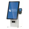 Set de kiosco Ergonomic Solutions SpacePole Mini Kiosk Countertop negro metal