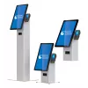 Set de kiosco Ergonomic Solutions SpacePole Mini Kiosk Countertop negro metal