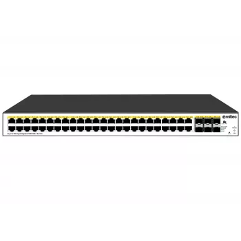 Switch de red Ernitec ELECTRA-M248-1GB-900W gestionado L3 Gigabit Ethernet (10/100/1000) Power over Ethernet (PoE) negro