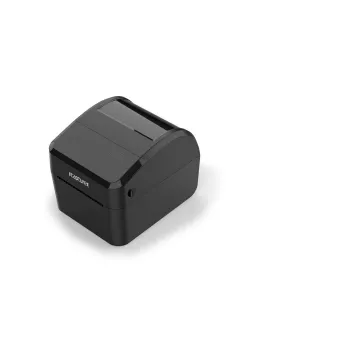 Impresora de etiquetas Capture CA-RP420 — Térmica directa 203 dpi de sobremesa con USB, serie, Ethernet (negra)