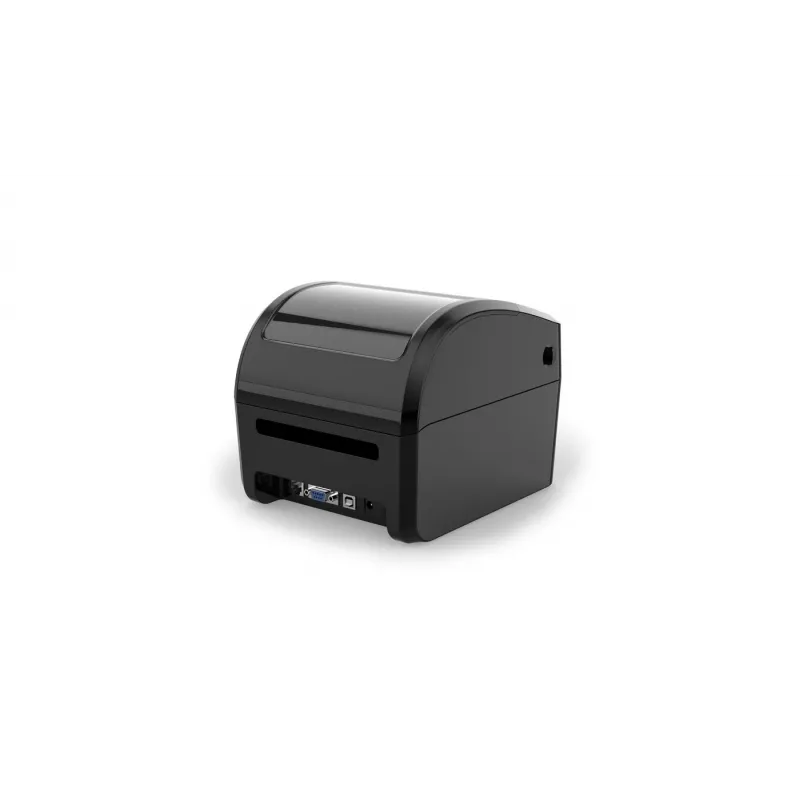 Impresora de etiquetas Capture CA-RP420 — Térmica directa 203 dpi de sobremesa con USB, serie, Ethernet (negra)