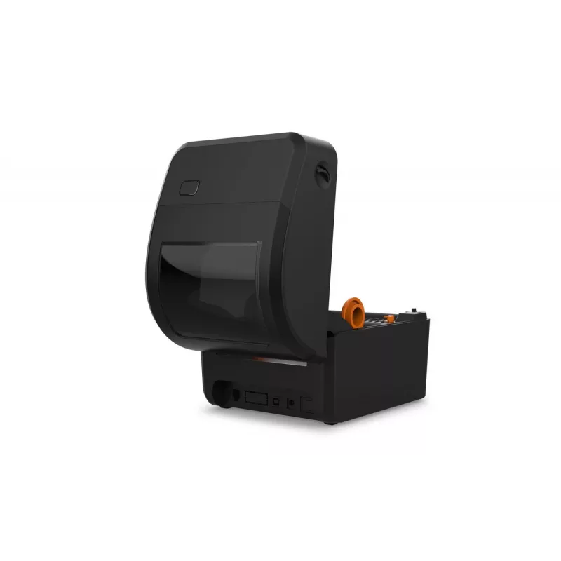 Impresora de etiquetas Capture CA-RP420 — Térmica directa 203 dpi de sobremesa con USB, serie, Ethernet (negra)