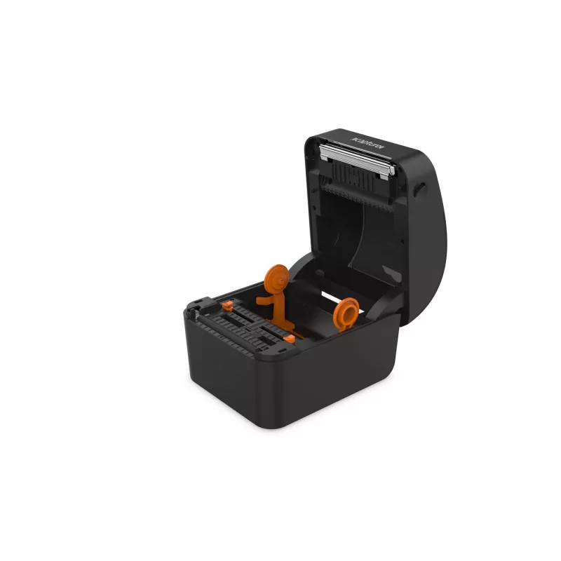 Impresora de etiquetas Capture CA-RP420 — Térmica directa 203 dpi de sobremesa con USB, serie, Ethernet (negra)