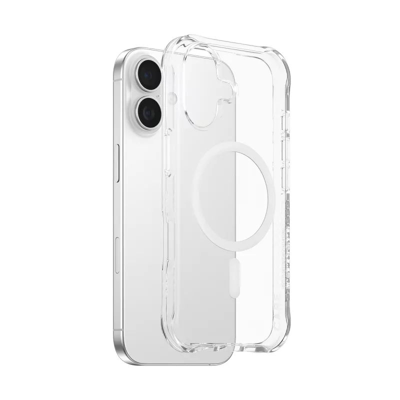 Funda PanzerGlass CARE™ by ® Samba transparente con MagSafe blanco iPhone 17 | Bulk