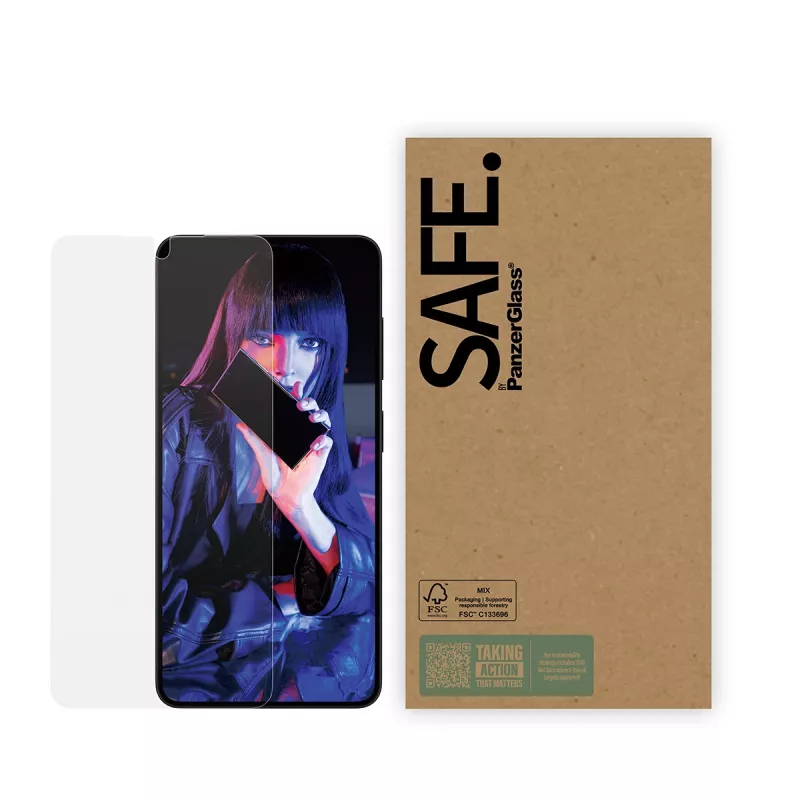 Protector de pantalla PanzerGlass SAFE. by ® Samsung Galaxy S26 | Ajuste ultra ancho | Bulk