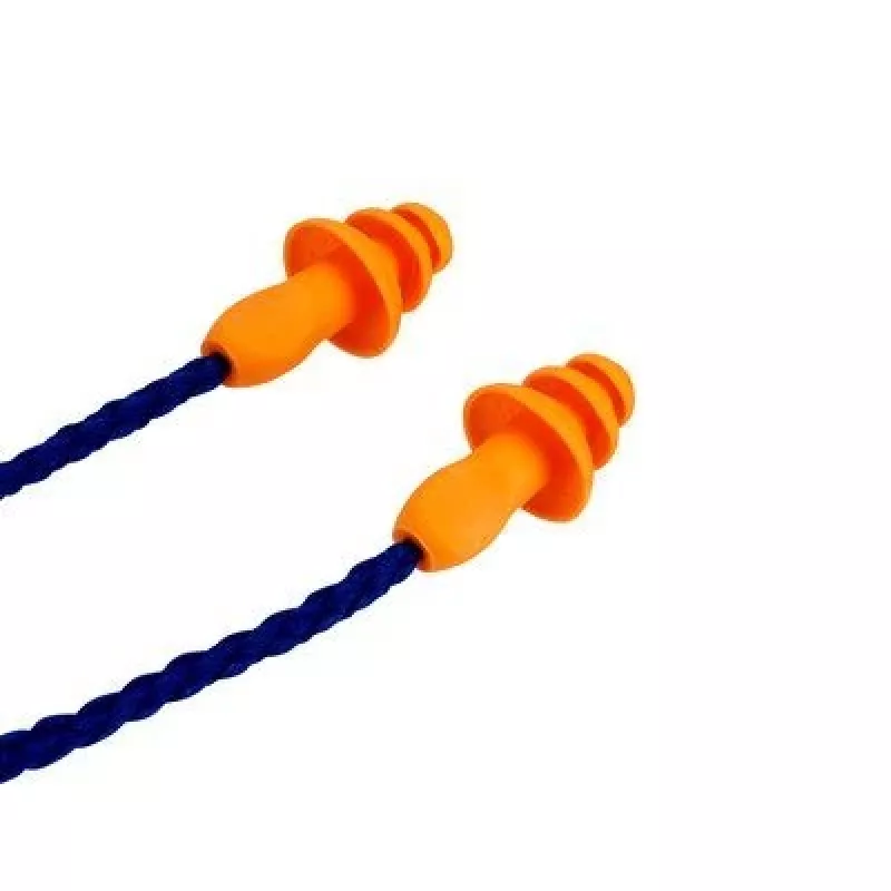 Tapones para los oídos reutilizables 3M 1271C1 naranja 2 uds.