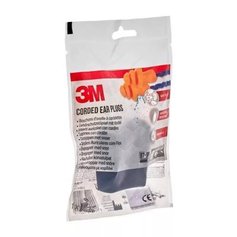 Tapones para los oídos reutilizables 3M 1271C1 naranja 2 uds.