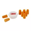 Tapones para los oídos reutilizables 3M 1100C4, naranja, con cordón, pack de 4