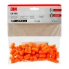 Tapones para los oídos reutilizables 3M 1100C30 naranja, con cable, pack de 30