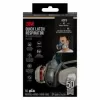 Semimáscara con purificación de aire 3M 6502QLPRO — Semimáscara, azul/gris, cierre rápido