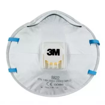 3M Cool Flow 8822 FFP2 NR D Mascarillas respiratorias desechables, 5 uds. (8822PRO5)