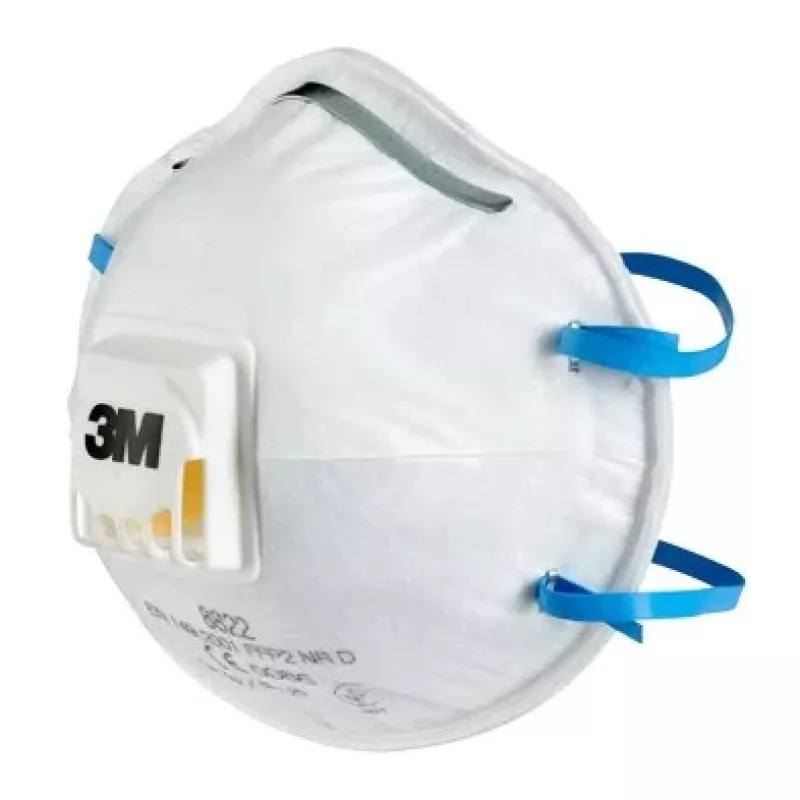 3M Cool Flow 8822 FFP2 NR D Mascarillas respiratorias desechables, 5 uds. (8822PRO5)