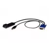 Vertiv Avocent MPUIQ-VMCDP adaptador de interfaz KVM DISPLAYPORT, USB 2.0 negro