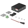 StarTech.com inyector PoE Gigabit industrial - alta velocidad/alta potencia 90W - 802.3bt PoE++ 52V-56VDC carril DIN UPoE/inyector Ultra Power Over Ethernet adaptador -40C a +75C robusto
