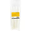 StarTech.com bridas reutilizables de 25 cm – 7 mm de ancho, 65 mm de diámetro de haz, 22 kg de resistencia a la tracción, bridas de nailon desmontables, interior/exterior, 94V-2/UL listado, pack de 100 – blanco