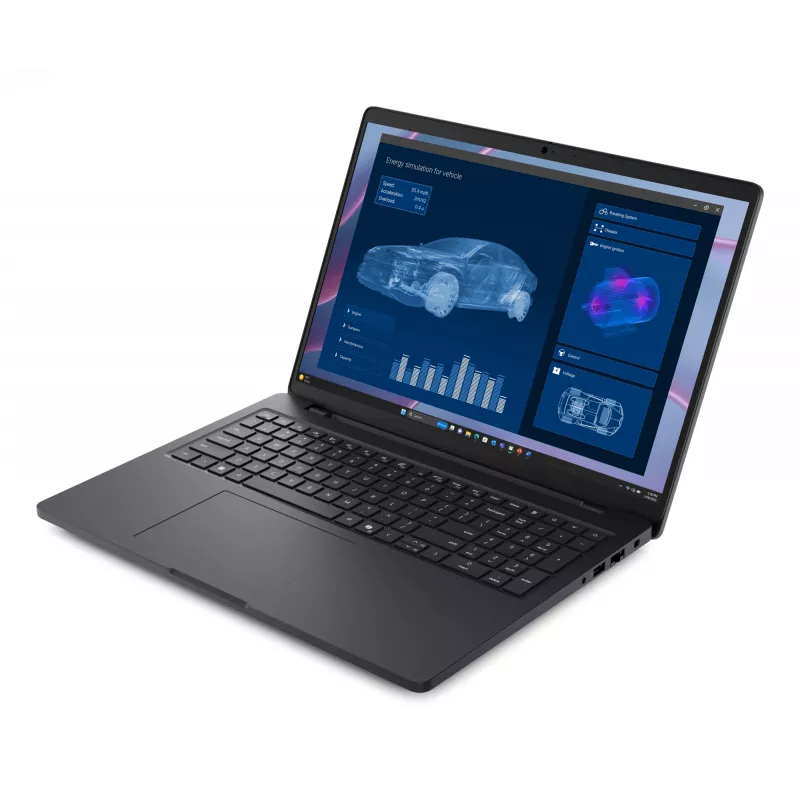 DELL Pro Max 16 MC16255 Copilot+ PC AMD Ryzen AI 7 PRO 350 portátil 40,6 cm (16 pulgadas) Full HD+ 32 GB LPDDR5x-SDRAM 1 TB SSD NVIDIA RTX PRO 1000 Negro y blanco Wi-Fi 7 (802.11be) Windows 11 Pro inglés negro
