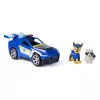PAW Patrol : Search & Rescue, vehículo Chase Rescue Cruiser con 2 figuras, coche de policía de juguete con mecanismo de retroceso, juguete para niños y niñas a partir de 3 años