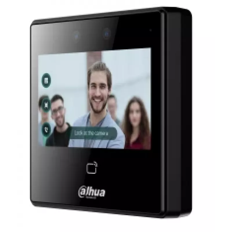 Dahua Technology DHI-ASI3213A-W lector de control de acceso terminal de reconocimiento facial negro