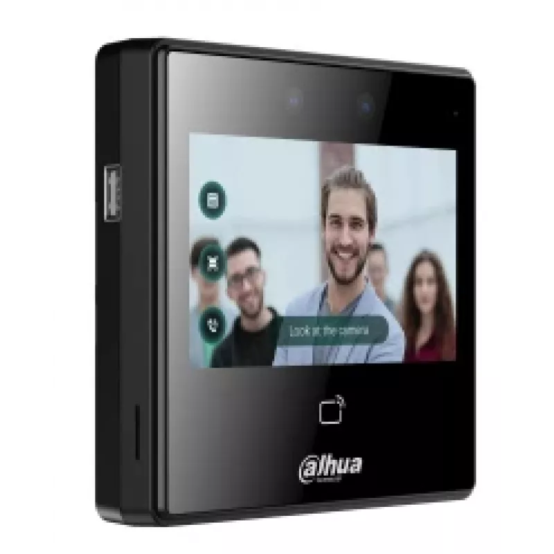 Dahua Technology DHI-ASI3213A-W lector de control de acceso terminal de reconocimiento facial negro