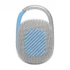 JBL Clip 4 Eco altavoz portátil estéreo azul, blanco 5 W