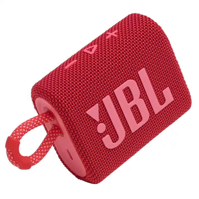 JBL GO 3 ROJO, 3,81 cm (1,5 pulgadas), 4,7 cm, 4,2 W, 110 - 20000 Hz, 85 dB, 4,2 W