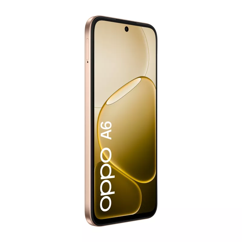 OPPO A6 17,1 cm (6,75 pulgadas) Dual-SIM Android 15 4G USB Type-C 6 GB 256 GB 6550 mAh oro