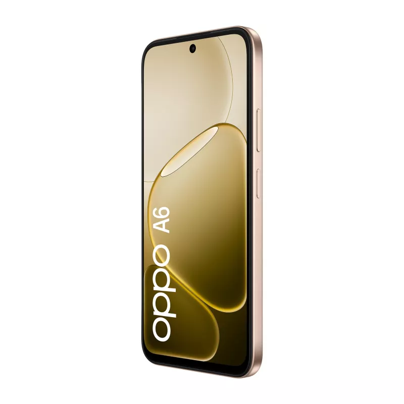 OPPO A6 17,1 cm (6,75 pulgadas) Dual-SIM Android 15 4G USB Type-C 6 GB 256 GB 6550 mAh oro