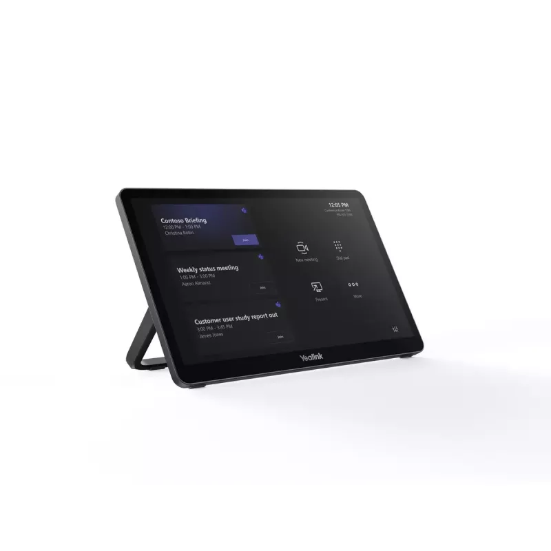 Unidad de control Yealink MTouch Plus negra pantalla de 11,6 pulgadas 1920x1080