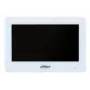Monitor videoportero DAHUA VTH5123H-W-S2, 17,8 cm (7 pulgadas) TFT, 1024×600, Wi‑Fi, MicroSD 64 GB, blanco