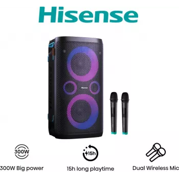 Altavoz portátil Hisense HP110 negro