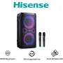 Altavoz portátil Hisense HP110 negro