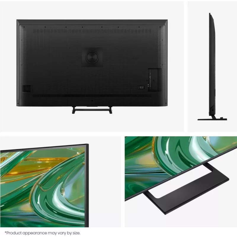 Hisense 85E8S 85 pulgadas ULED 4K Mini LED Smart TV, 3840×2160, 400 cd/m², Wi‑Fi, HomeOS (gris)