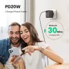 Cargador Ugreen Nexode 100W GaN USB-C USB-A carga rápida 3 puertos