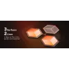 Set de apliques de pared inteligentes Govee Glide Hexagon Light Panels Ultra pack de ampliación – Wi-Fi/Bluetooth, entrada 36 V, gris