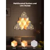 Set de apliques de pared inteligentes Govee Glide Hexagon Light Panels Ultra pack de ampliación – Wi-Fi/Bluetooth, entrada 36 V, gris