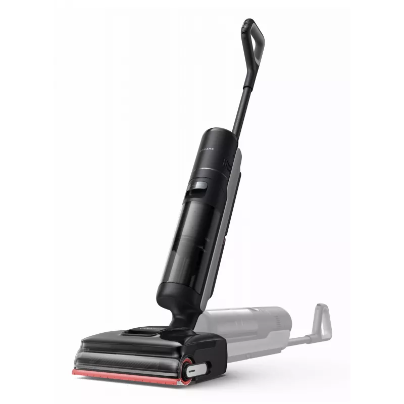 Aspirador con batería 2 en 1 Dreame H15 Mix — aspirador en seco y húmedo con batería y sistema sin bolsa, 400 W, 23.000 Pa, cepillo de triple borde, negro