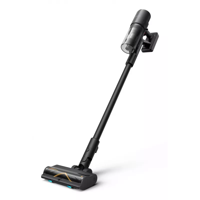 Aspirador con batería 2 en 1 Dreame H15 Mix — aspirador en seco y húmedo con batería y sistema sin bolsa, 400 W, 23.000 Pa, cepillo de triple borde, negro