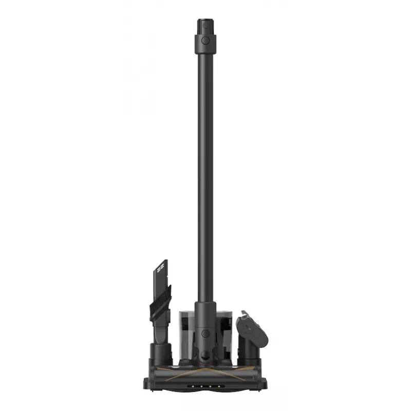 Aspirador de palo Dreame H14 Dual batería en seco y húmedo sin bolsa — 18000 Pa de succión, 380 W, 0,35 L, negro