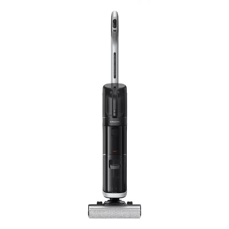 Aspirador de palo Dreame H14 Dual batería en seco y húmedo sin bolsa — 18000 Pa de succión, 380 W, 0,35 L, negro