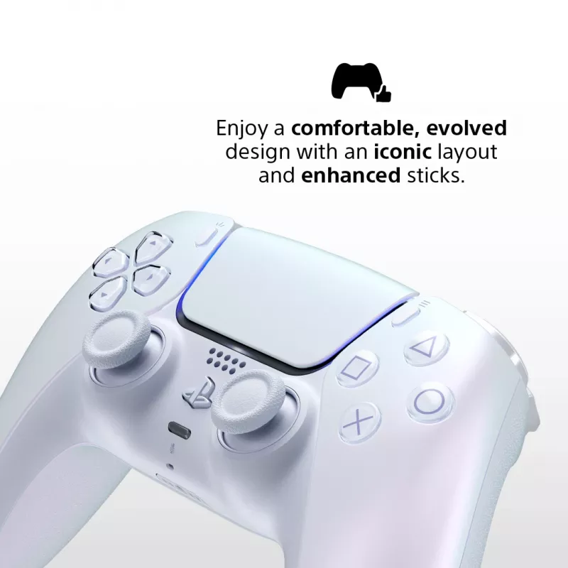 Mando Sony DualSense v3 Pearl Bluetooth/USB analógico/digital PlayStation 5