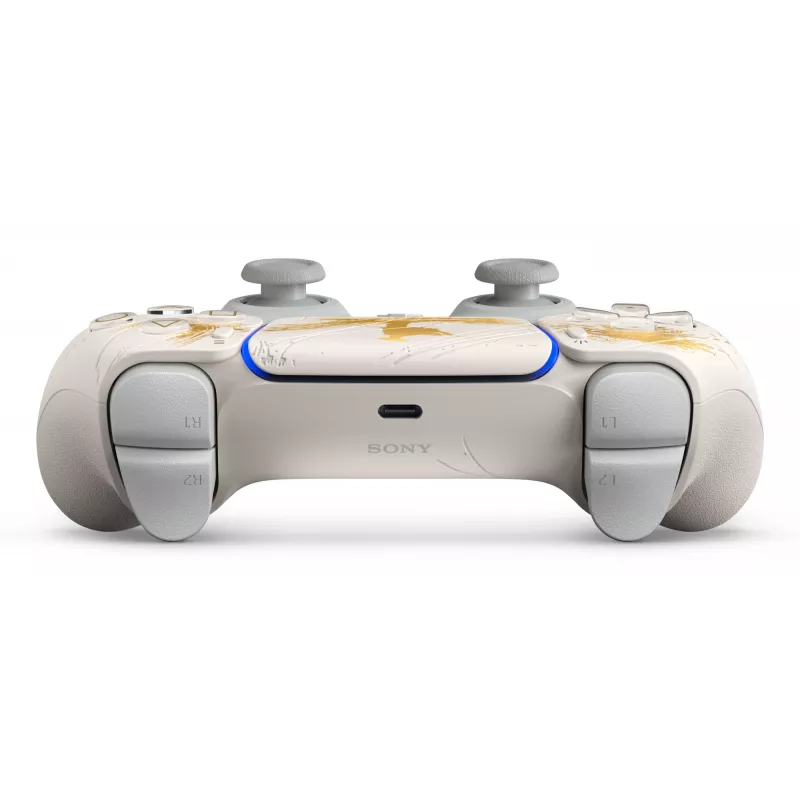 Mando inalámbrico Sony DualSense - Ghost of Yōtei Gold Limited Edition oro, blanco Bluetooth/USB analógico/digital Android, MAC, PC, PlayStation 5, iOS