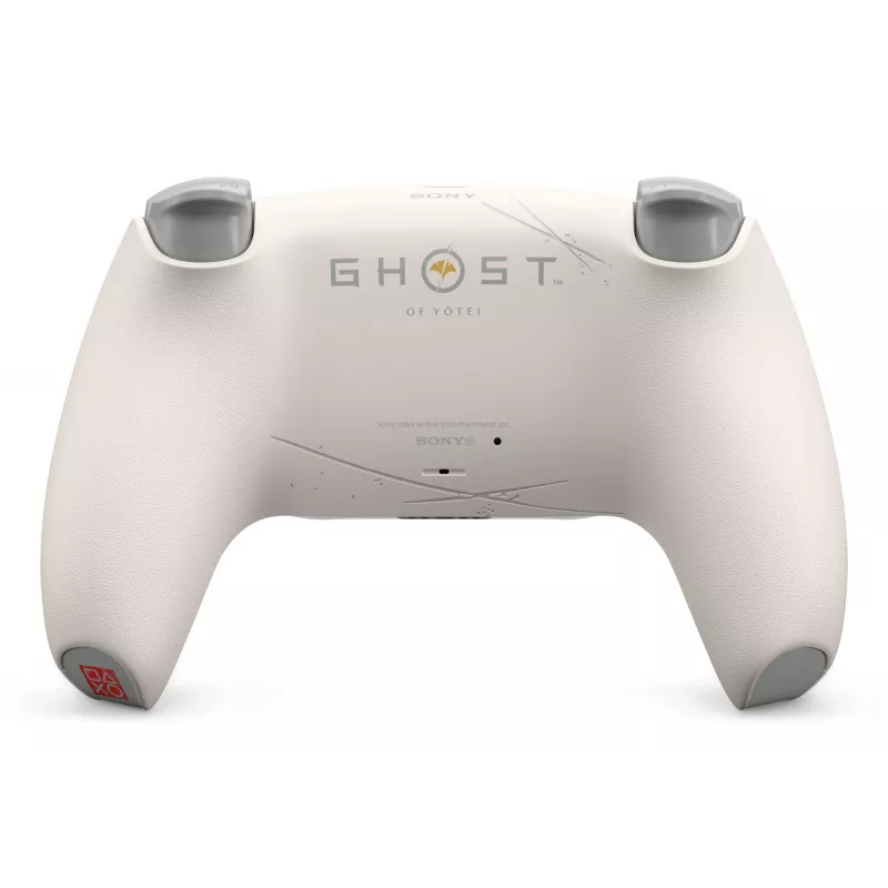 Mando inalámbrico Sony DualSense - Ghost of Yōtei Gold Limited Edition oro, blanco Bluetooth/USB analógico/digital Android, MAC, PC, PlayStation 5, iOS